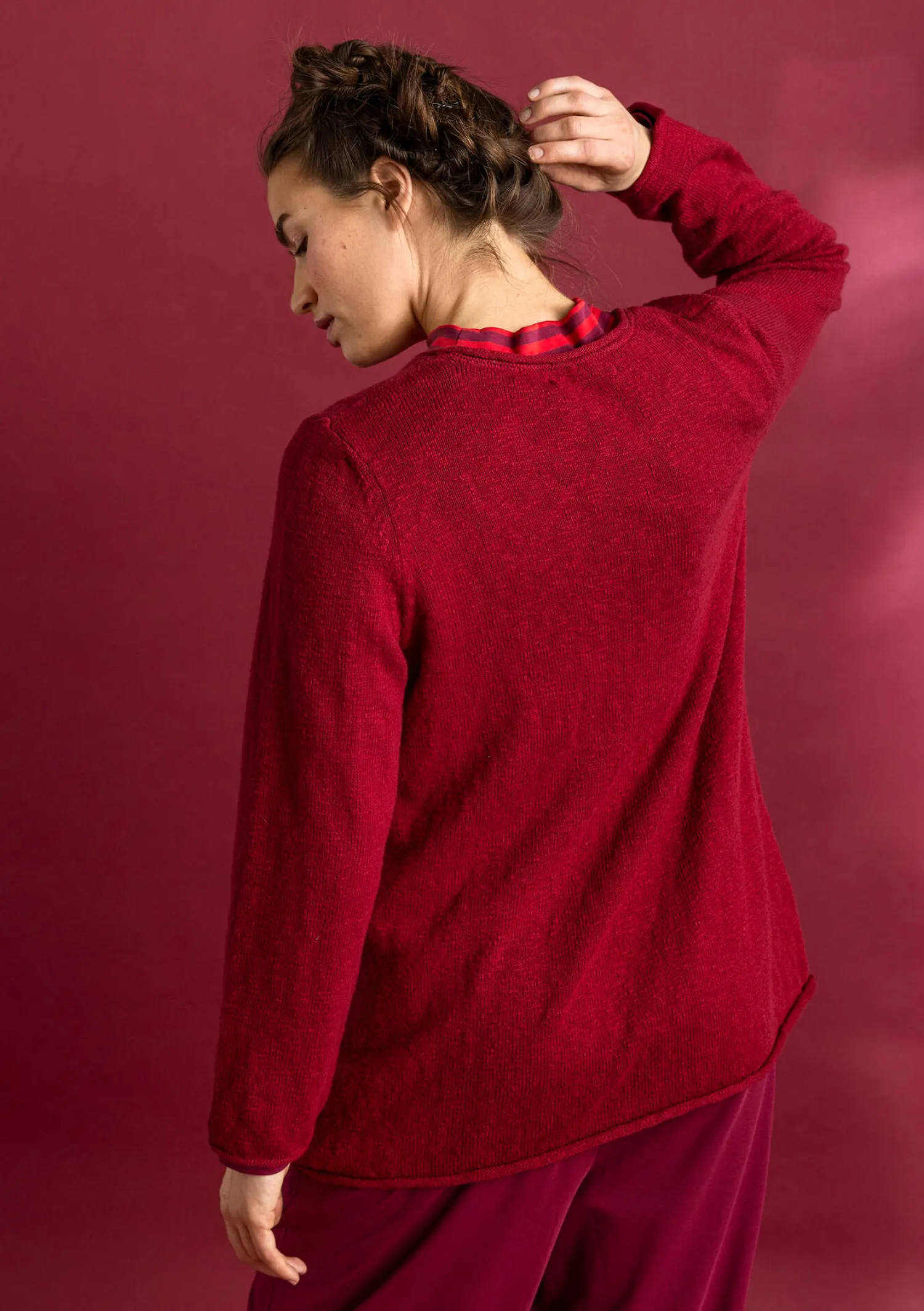 Shop Gudrun Sjödén Lieblingspullover aus Bio-Baumwolle opalgrün