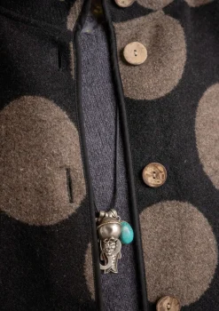 Best Gudrun Sjödén Mantel „Stone“ aus Wollmischgewebe schwarz