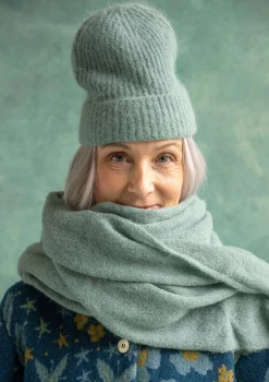 Shop Gudrun Sjödén Mütze aus Alpakagemisch henna