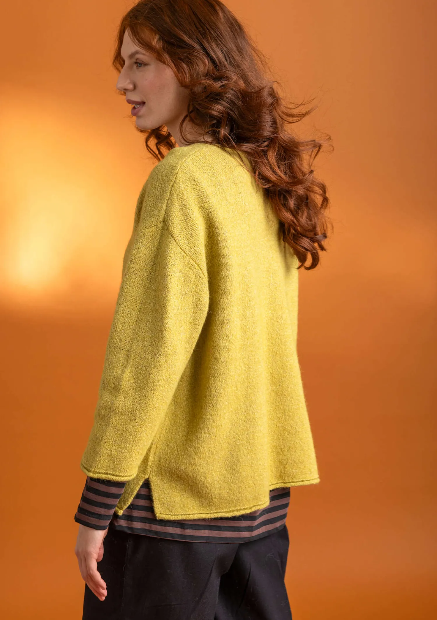 Store Gudrun Sjödén Pullover aus Alpakagemisch alpenveilchen-melange