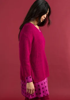 Sale Gudrun Sjödén Pullover aus Alpakagemisch olivenöl-melange