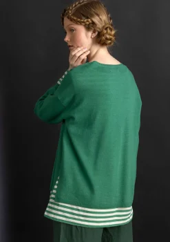 Clearance Gudrun Sjödén Pullover aus Bio-Wolle schwarz