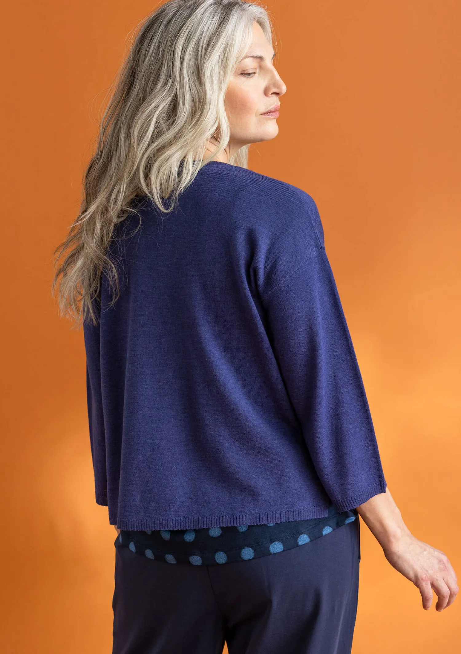 Cheap Gudrun Sjödén Pullover aus Bio-Wolle ungefärbt