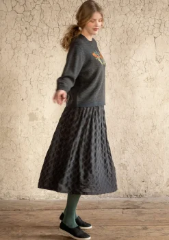 Clearance Gudrun Sjödén Pullover „Emelia“ aus Recycling-Wolle dunkelpetrol