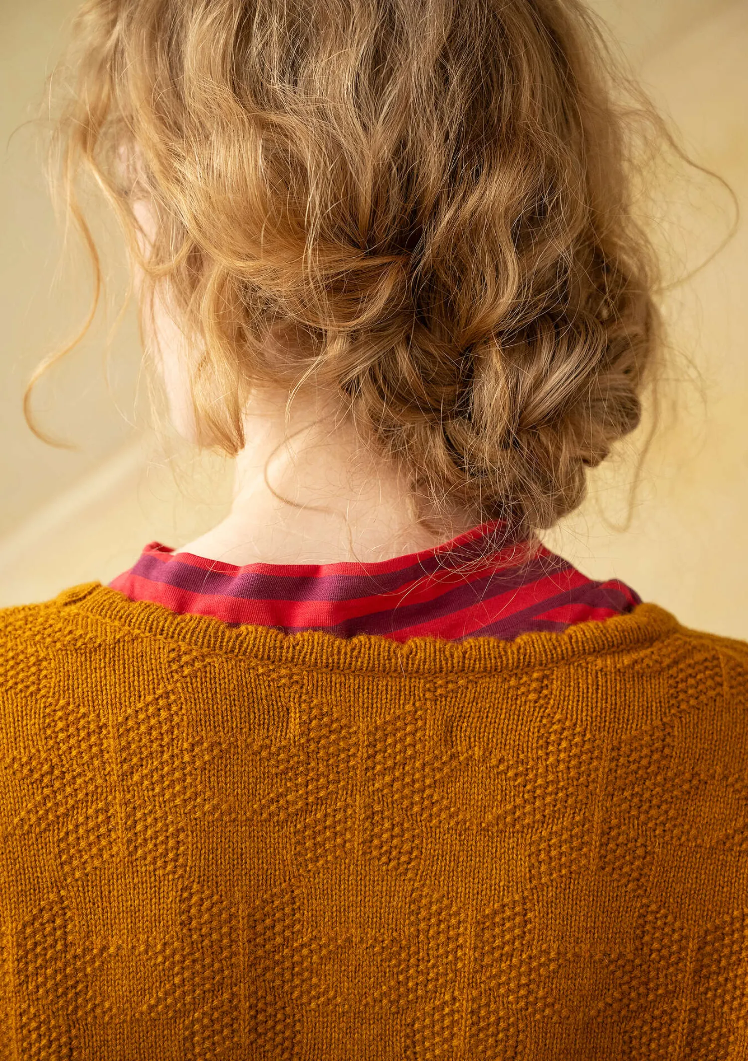 Flash Sale Gudrun Sjödén Pullover „Vega“ aus Lammwolle hellflaschengrün-genoppt