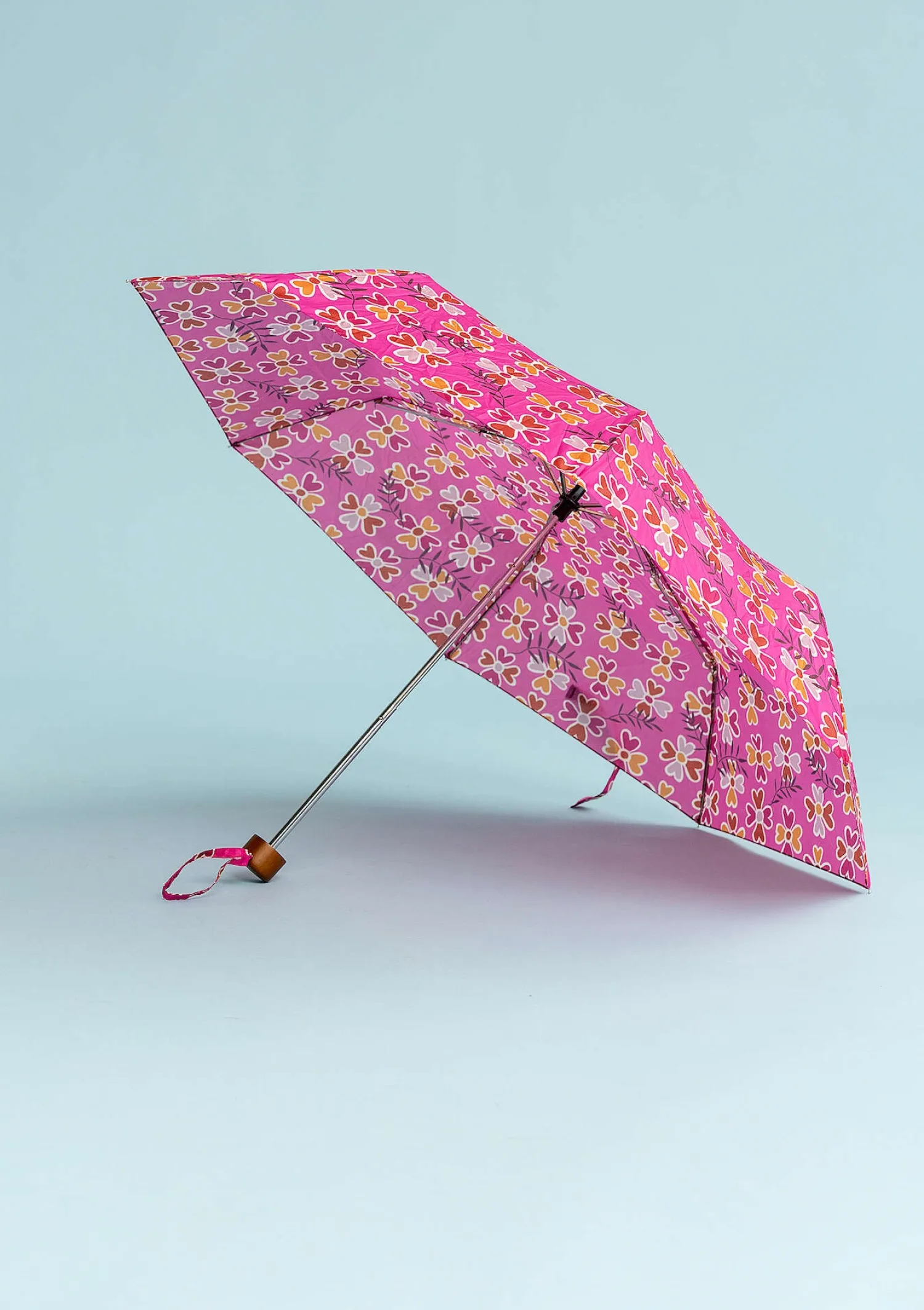 Store Gudrun Sjödén Regenschirm „Peggy“ aus Recycling-Polyester aqua