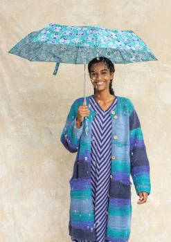 Fashion Gudrun Sjödén Regenschirm „Peggy“ aus Recycling-Polyester hibiskus