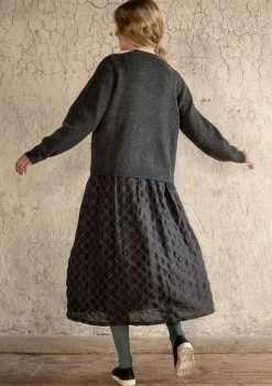 Discount Gudrun Sjödén Rock „Helga“ aus Bio-Baumwollgewebe dunkelpetrol