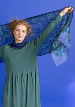 Store Gudrun Sjödén Schal „Astrid“ aus Wolle granatapfel
