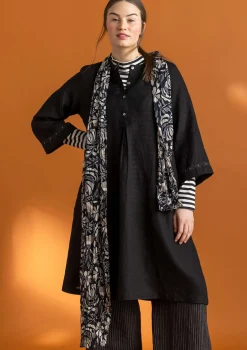 Cheap Gudrun Sjödén Schal „Hedda“ aus Bio-Baumwolle senf