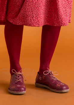 Best Gudrun Sjödén Schuhe „Freja“ aus Nappaleder maulbeere