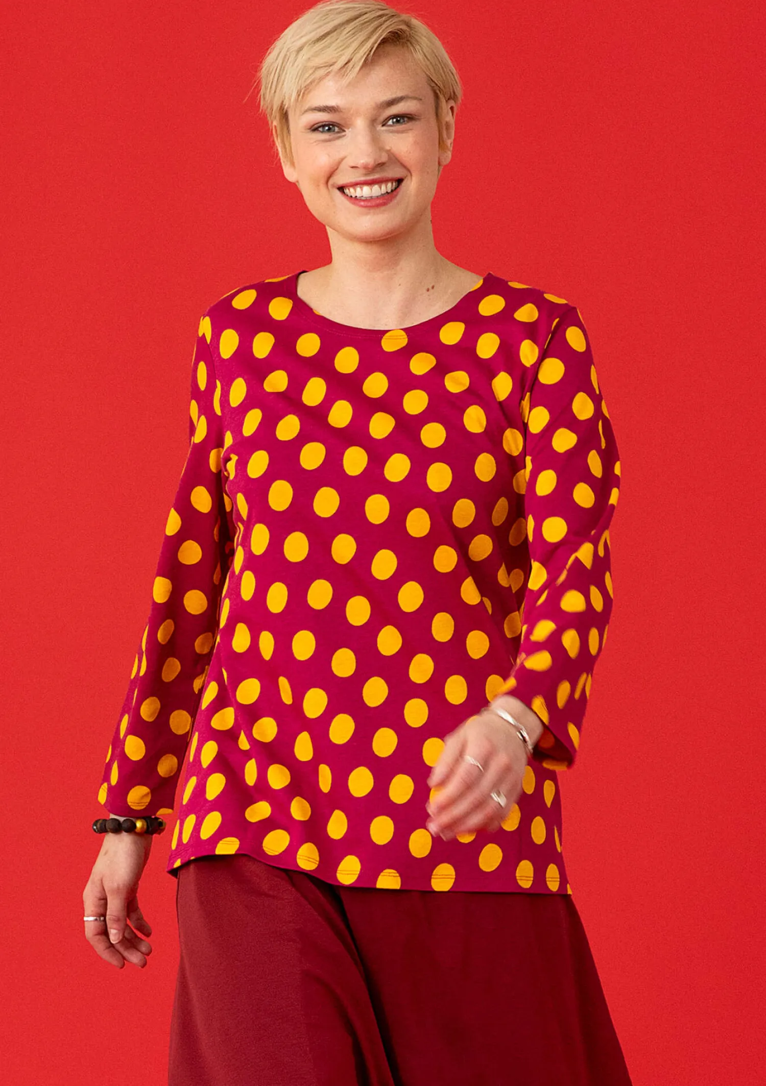 Outlet Gudrun Sjödén Shirt „Mika“ aus Bio-Baumwolle/Modal schwarz
