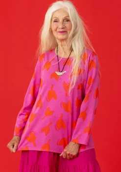 Cheap Gudrun Sjödén Shirt „Mika“ aus Bio-Baumwolle/Modal hellorientgrün-basilikum