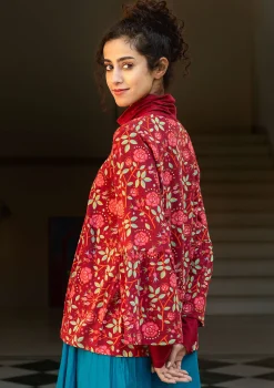 Flash Sale Gudrun Sjödén Shirt „Nyponros“ aus Bio-Baumwolle/Modal indigo