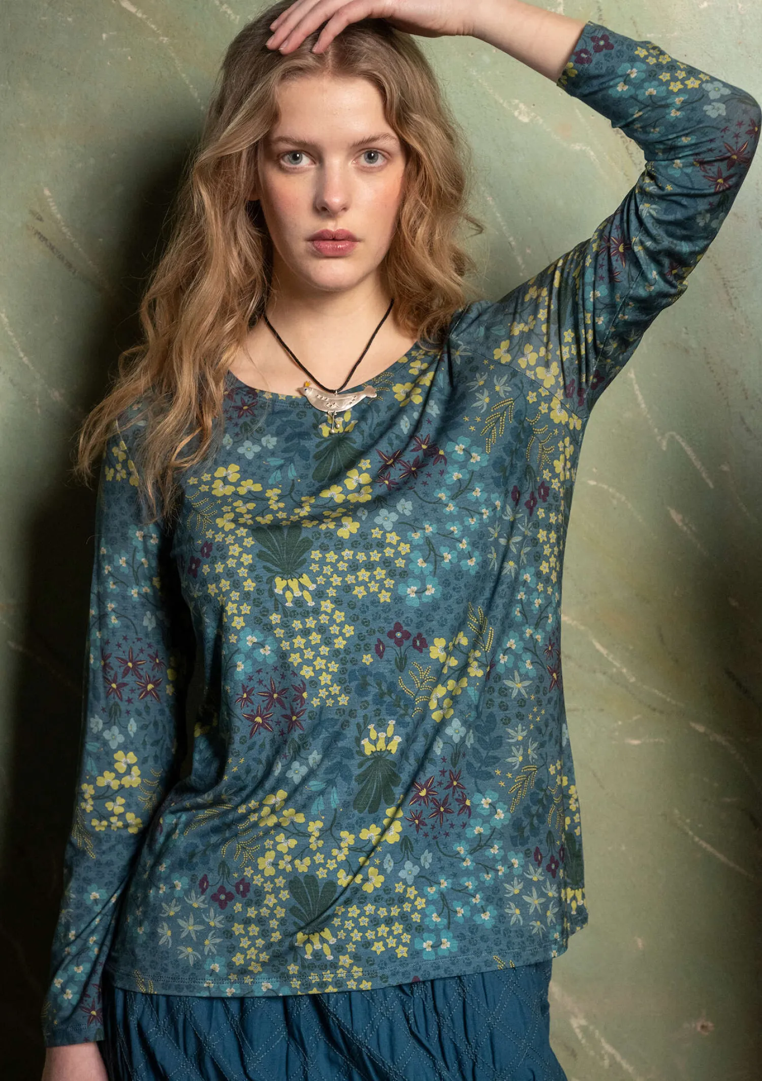 Best Sale Gudrun Sjödén Shirt „Ylfa“ aus Lyocell/Elasthan grafit