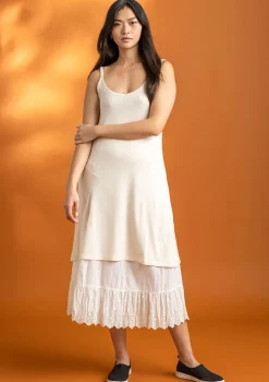 Clearance Gudrun Sjödén Slipkleid aus Lyocell/Elasthan schwarz