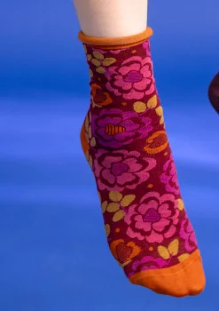 Flash Sale Gudrun Sjödén Socken „Astrid“ aus Bio-Baumwolle dunkelindigo