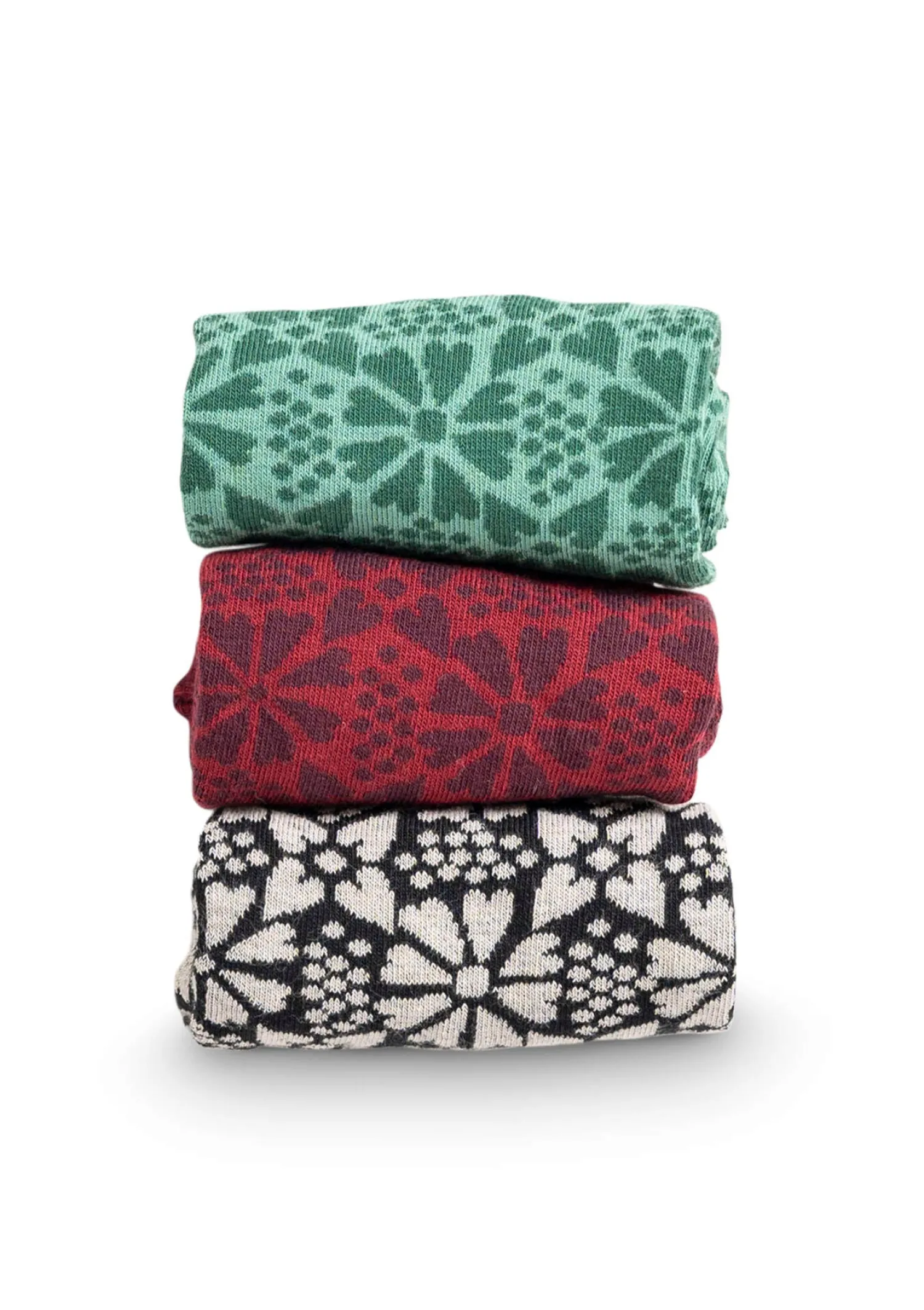 Discount Gudrun Sjödén Socken „Freja“ aus Bio-Baumwolle aubergine
