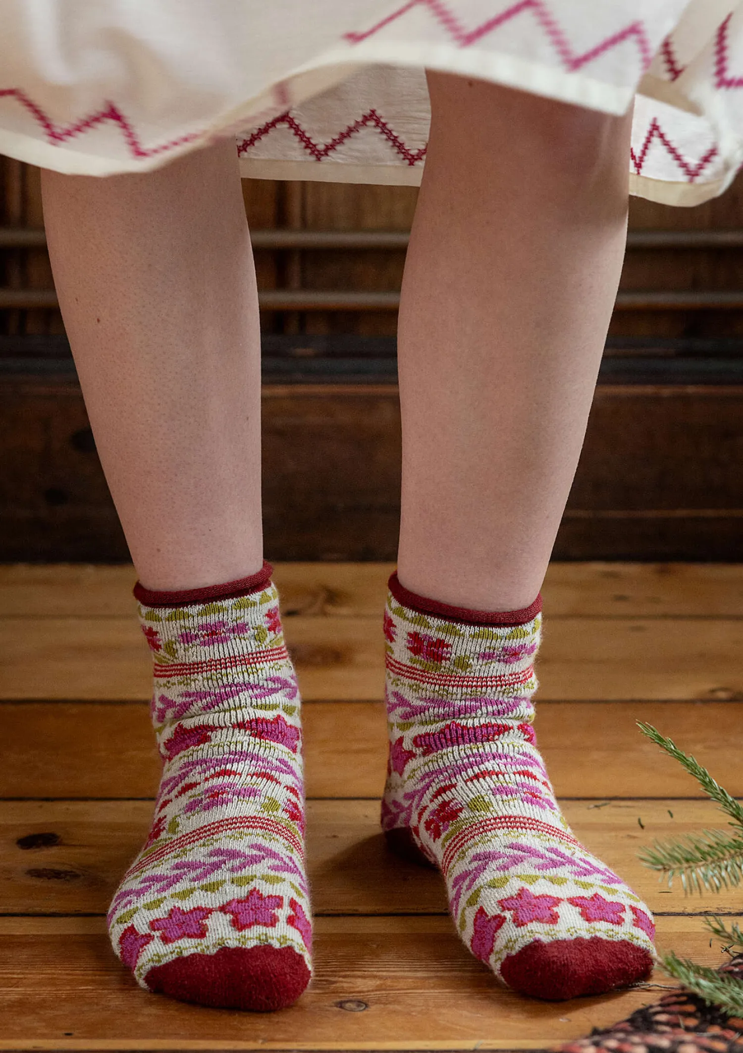 Flash Sale Gudrun Sjödén Socken „Twinkle“ aus Wollfrottee schwarz