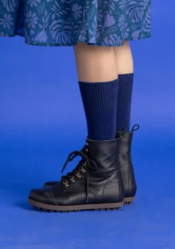 New Gudrun Sjödén Stiefeletten aus Nappaleder schwarz