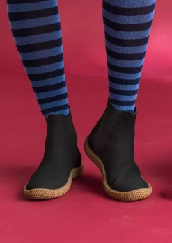 New Gudrun Sjödén Stiefeletten aus Nubukleder schwarz