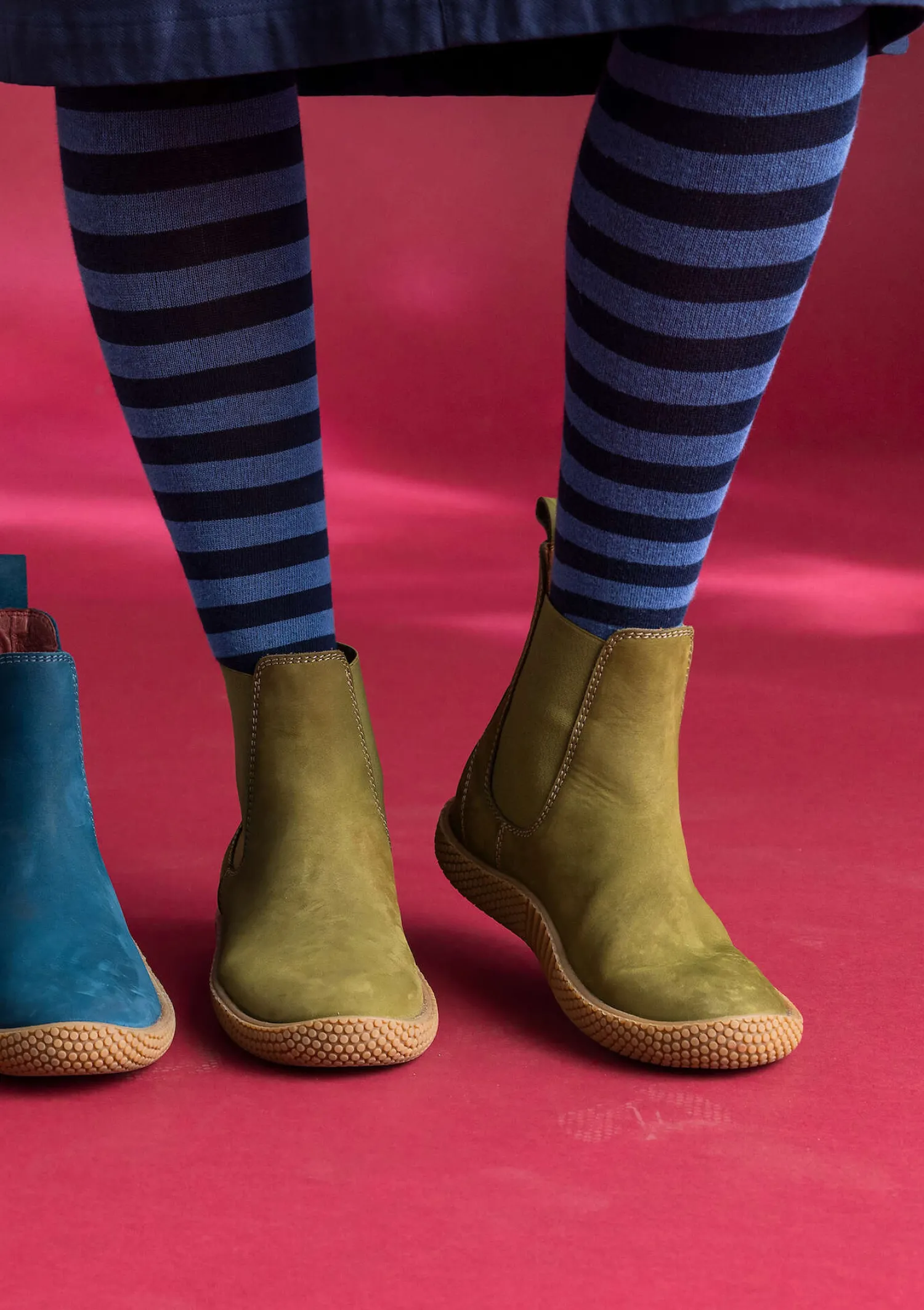 Online Gudrun Sjödén Stiefeletten aus Nubukleder schwarz