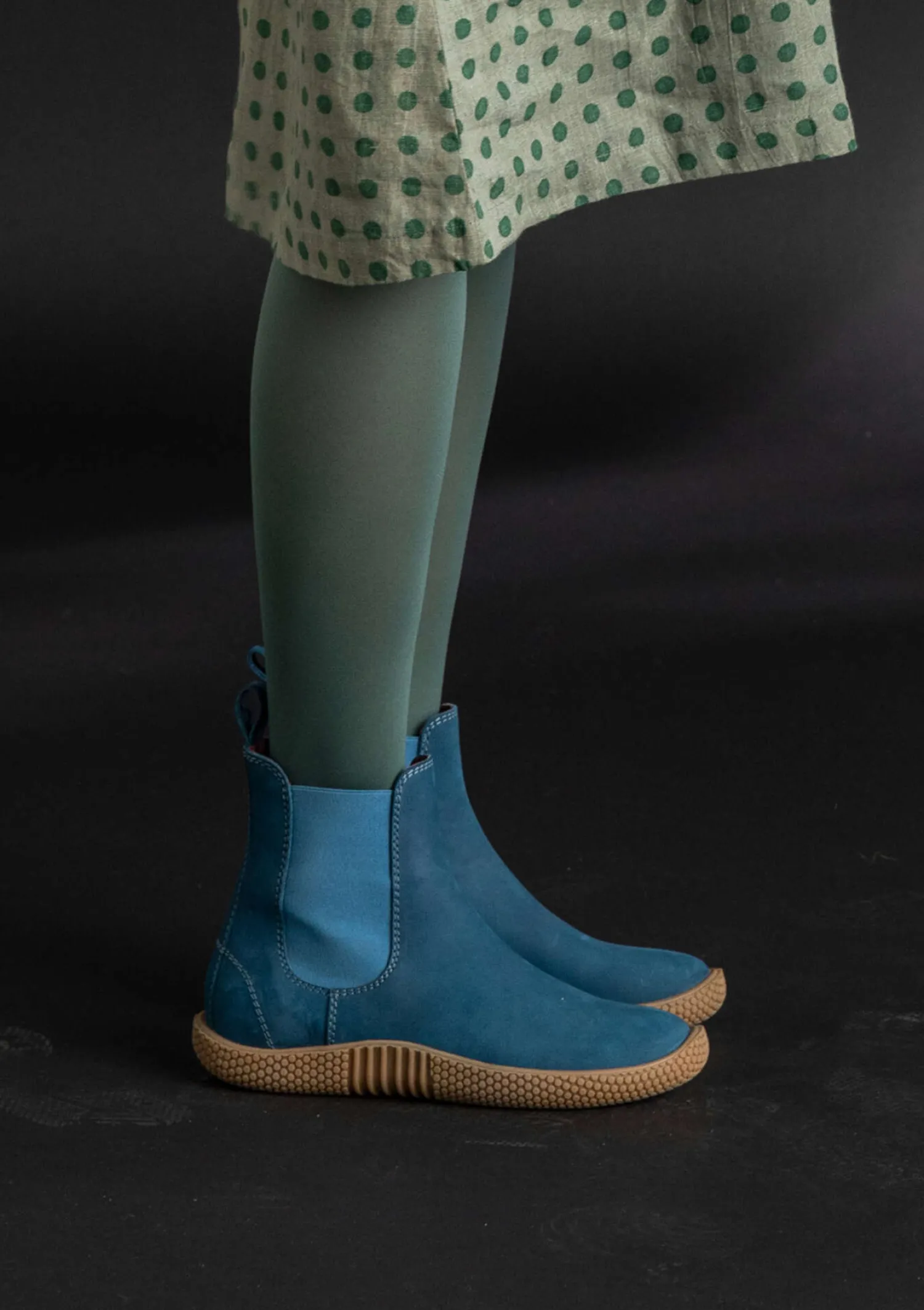Best Sale Gudrun Sjödén Stiefeletten aus Nubukleder schwarz
