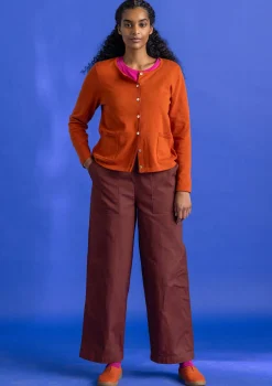 Online Gudrun Sjödén Strickjacke aus Bio-/Recycling-Baumwolle schwarz