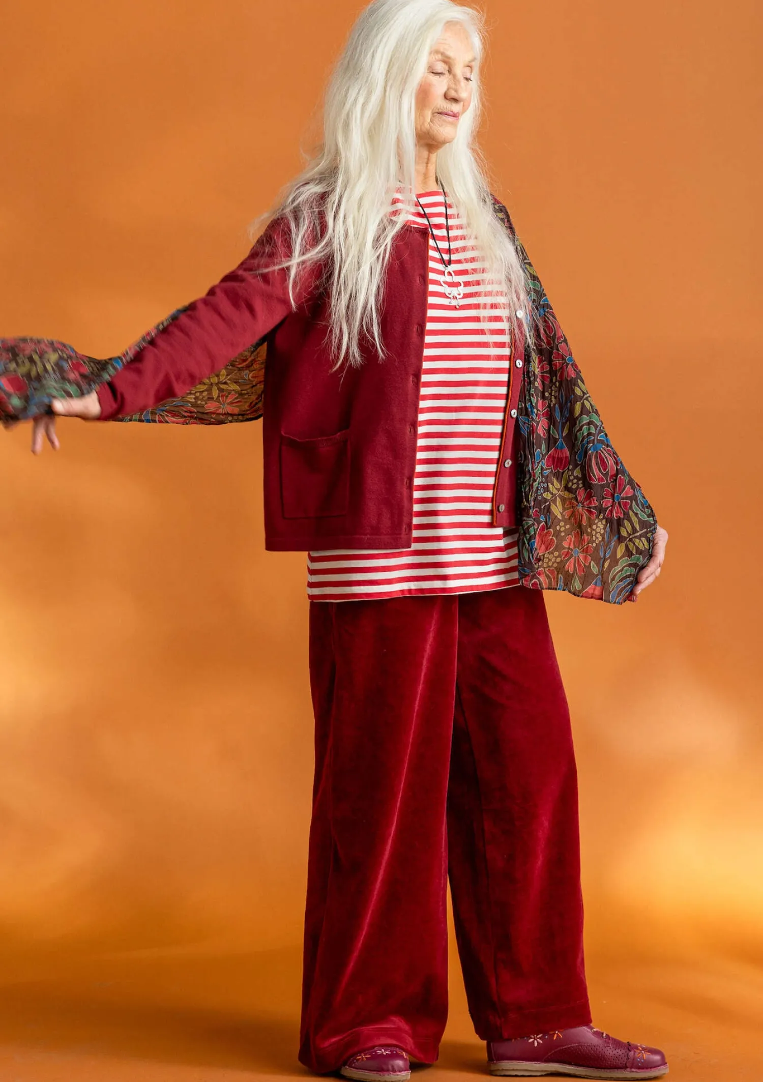 Sale Gudrun Sjödén Strickjacke aus Bio-/Recycling-Baumwolle schwarz