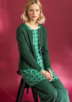 Hot Gudrun Sjödén Strickjacke aus Bio-/Recycling-Baumwolle schwarz
