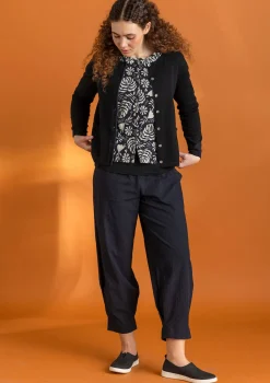 Outlet Gudrun Sjödén Strickjacke aus Bio-/Recycling-Baumwolle granatapfel