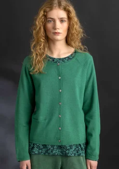Online Gudrun Sjödén Strickjacke aus Bio-Wolle veilchen
