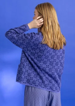 New Gudrun Sjödén Strickjacke „Freja“ aus Bio-/Recycling-Baumwolle meeresgrün