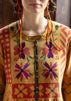 Best Sale Gudrun Sjödén Strickjacke „Maria“ aus Bio-/Recycling-Baumwolle mohn
