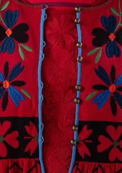 Clearance Gudrun Sjödén Strickjacke „Maria“ aus Bio-/Recycling-Baumwolle indigo