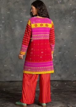 Online Gudrun Sjödén Strickkleid „Kajsa“ aus Bio-/Recycling-Baumwolle teebaum