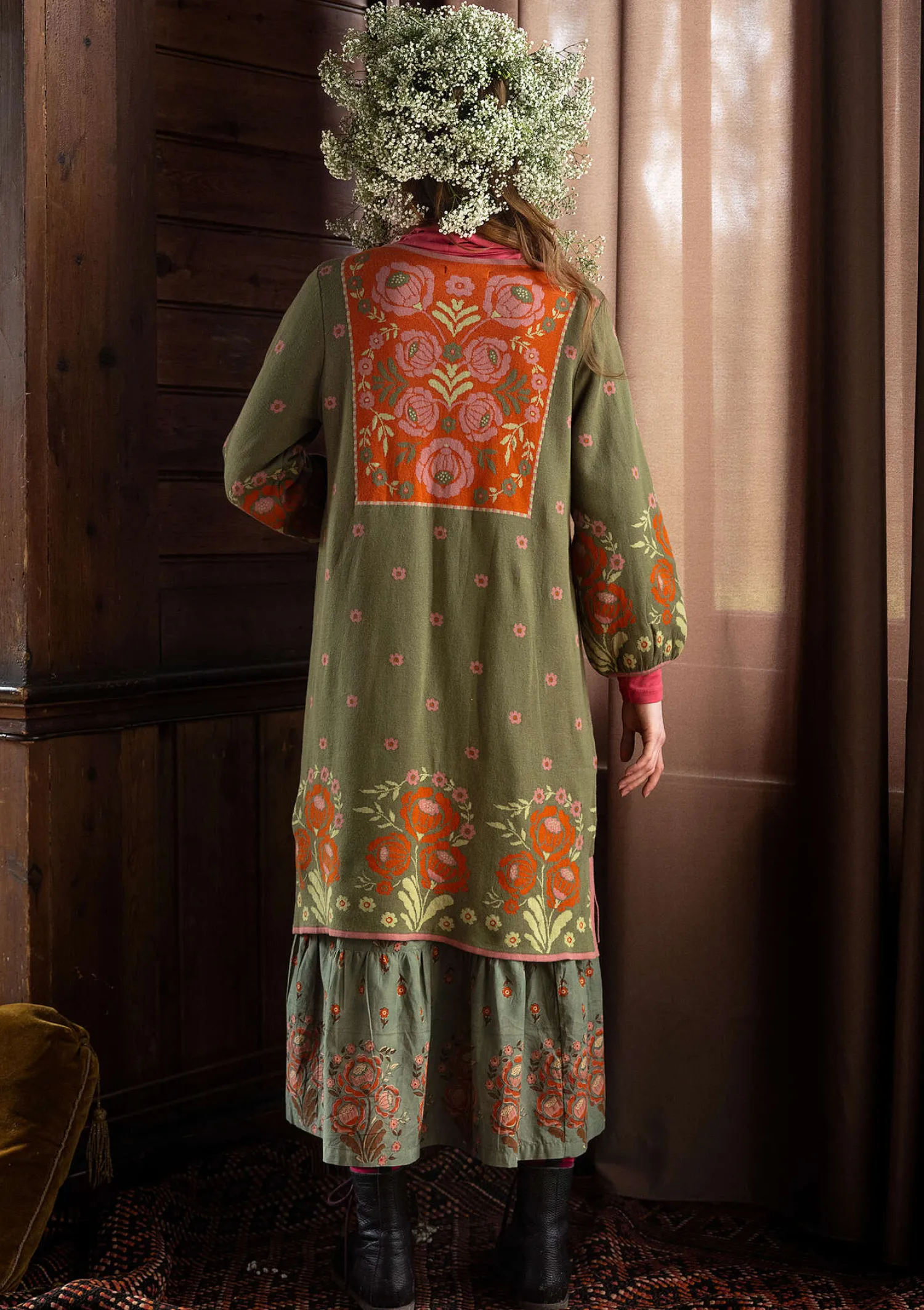 Shop Gudrun Sjödén Strickkleid „Stine“ aus Bio-/Recycling-Baumwolle thuja