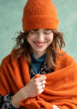 Hot Gudrun Sjödén Strickschal aus Alpakagemisch wermutkraut