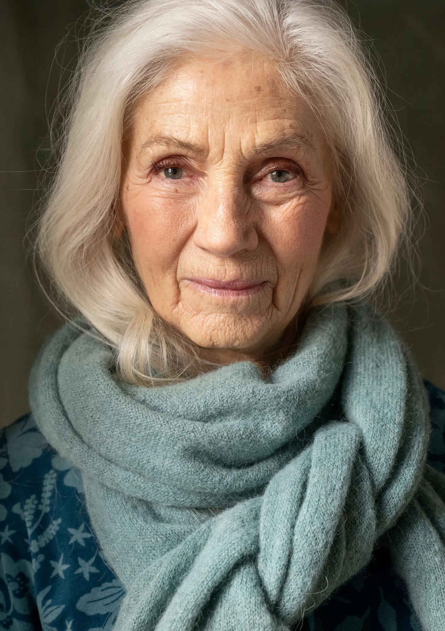 Flash Sale Gudrun Sjödén Strickschal aus Alpakagemisch kartoffel-melange