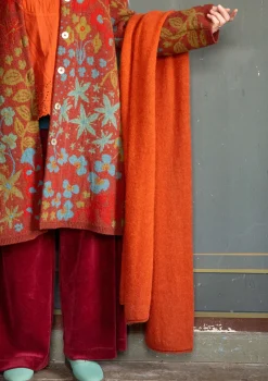 Discount Gudrun Sjödén Strickschal aus Alpakagemisch schwarz