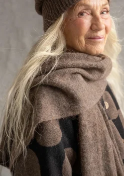 Online Gudrun Sjödén Strickschal aus Alpakagemisch schwarz
