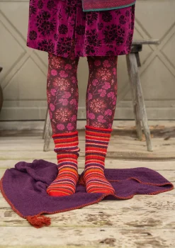 Sale Gudrun Sjödén Strickschal aus Lammwolle/ Recycling-Wolle schwarz