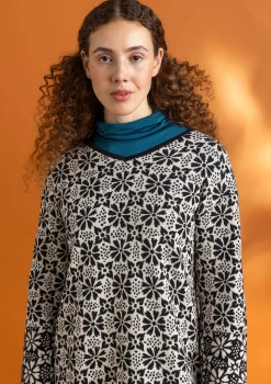 Store Gudrun Sjödén Stricktunika „Freja“ aus Bio-/Recycling-Baumwolle feder