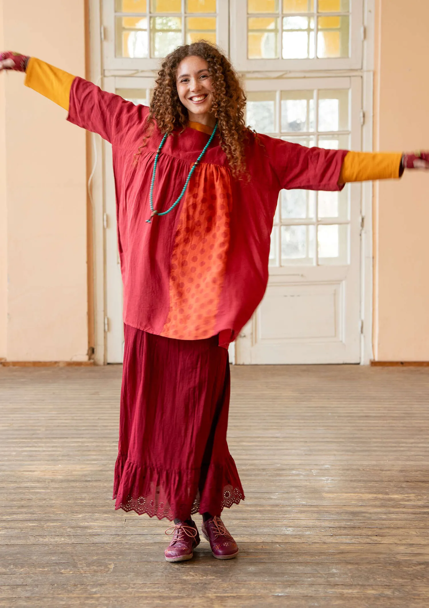Online Gudrun Sjödén Tunika „Sonata“ aus Leinen indigo