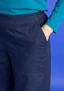 Cheap Gudrun Sjödén Twillhose aus Bio-Baumwolle schwarz