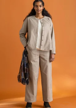 Clearance Gudrun Sjödén Twillhose aus Bio-Baumwolle schwarz