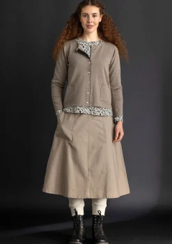 Discount Gudrun Sjödén Twillrock aus Bio-Baumwolle rotebete