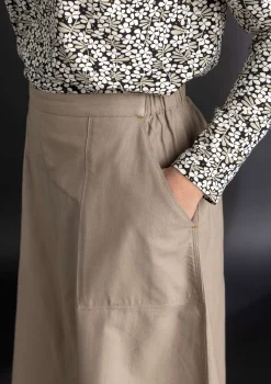 Shop Gudrun Sjödén Twillrock aus Bio-Baumwolle rotebete