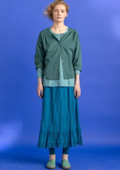 Clearance Gudrun Sjödén Unterrock aus Bio-Baumwollgewebe veilchen