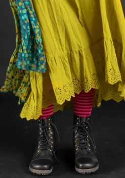 Hot Gudrun Sjödén Unterrock aus Bio-Baumwollgewebe veilchen